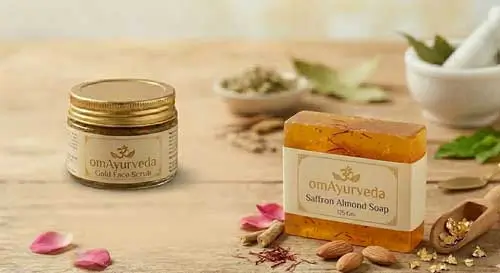 Saffron Almond Soap